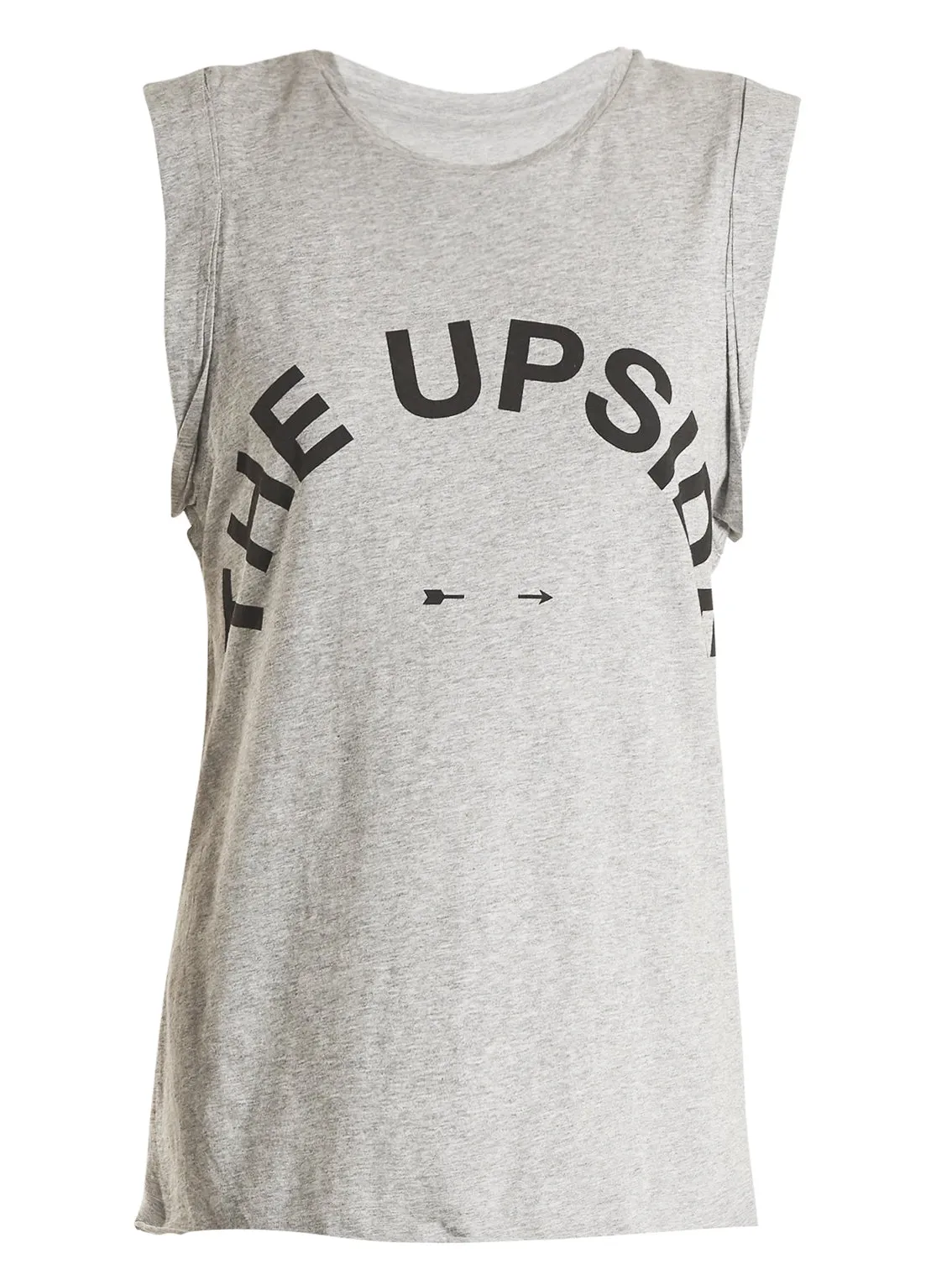 Grey Muscle Tank Top