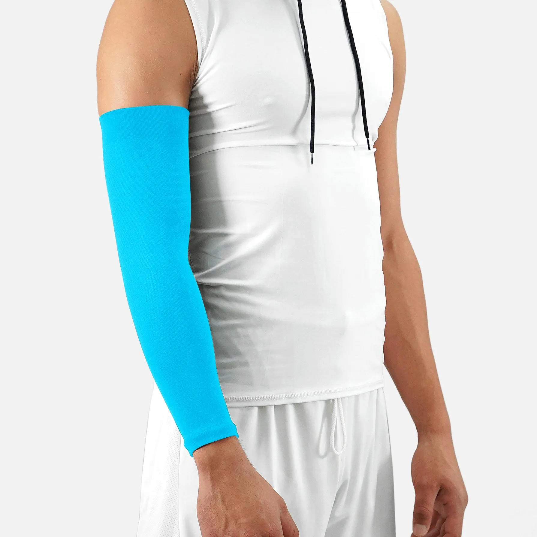 Hue Sky Blue One Size Fits All Arm Sleeve