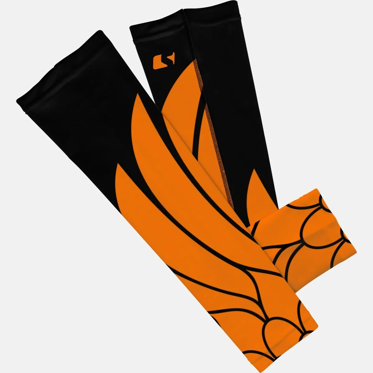Icarus Black and Orange arm sleeve