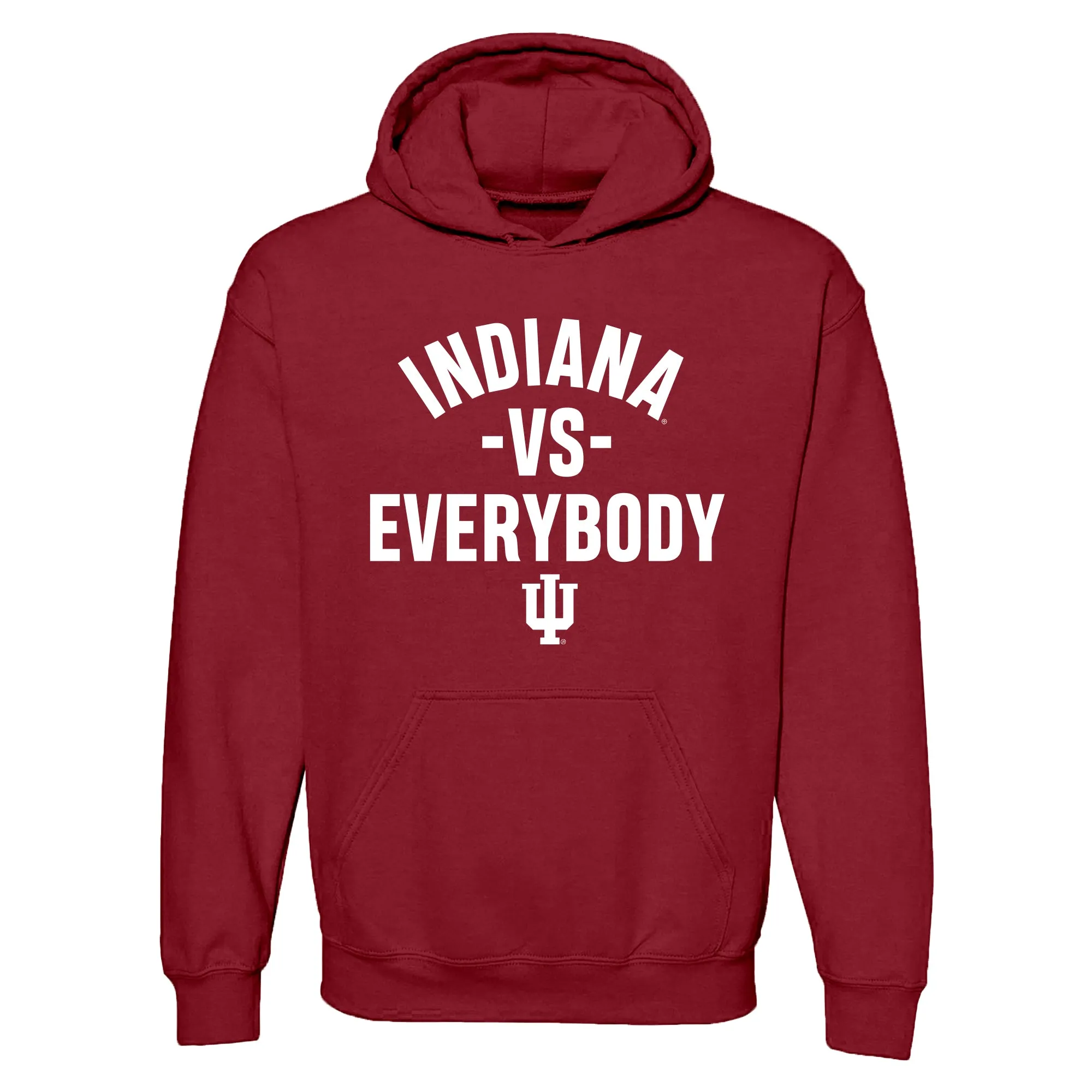 Indiana Vs Everybody Hoodie - Cardinal