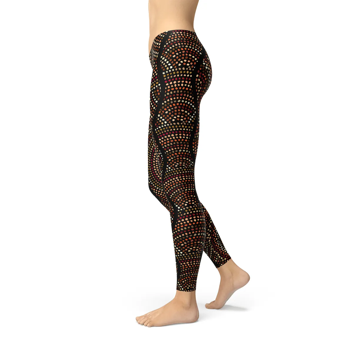 Indigenous Art Leggings| CozyCouture®