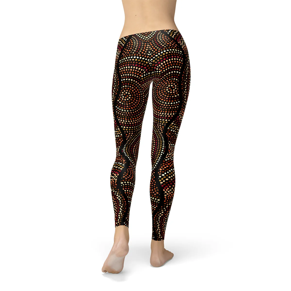 Indigenous Art Leggings| CozyCouture®