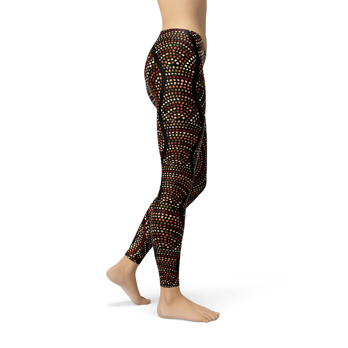 Indigenous Art Leggings| CozyCouture®