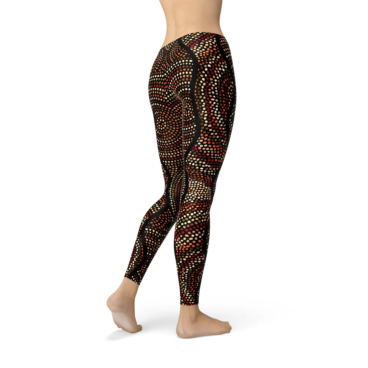 Indigenous Art Leggings| CozyCouture®