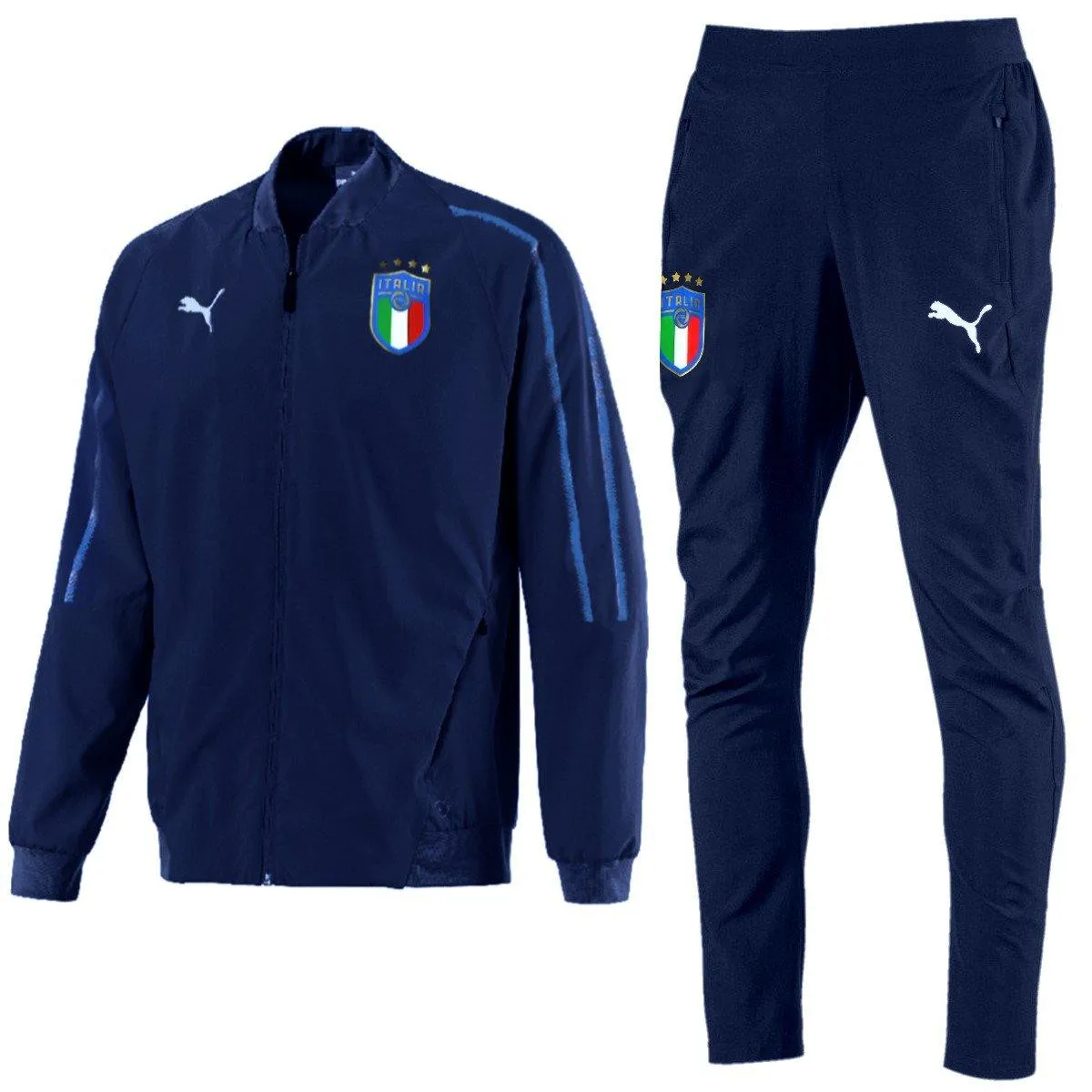 Italy national team presentation Soccer tracksuit 2018/19 - Puma