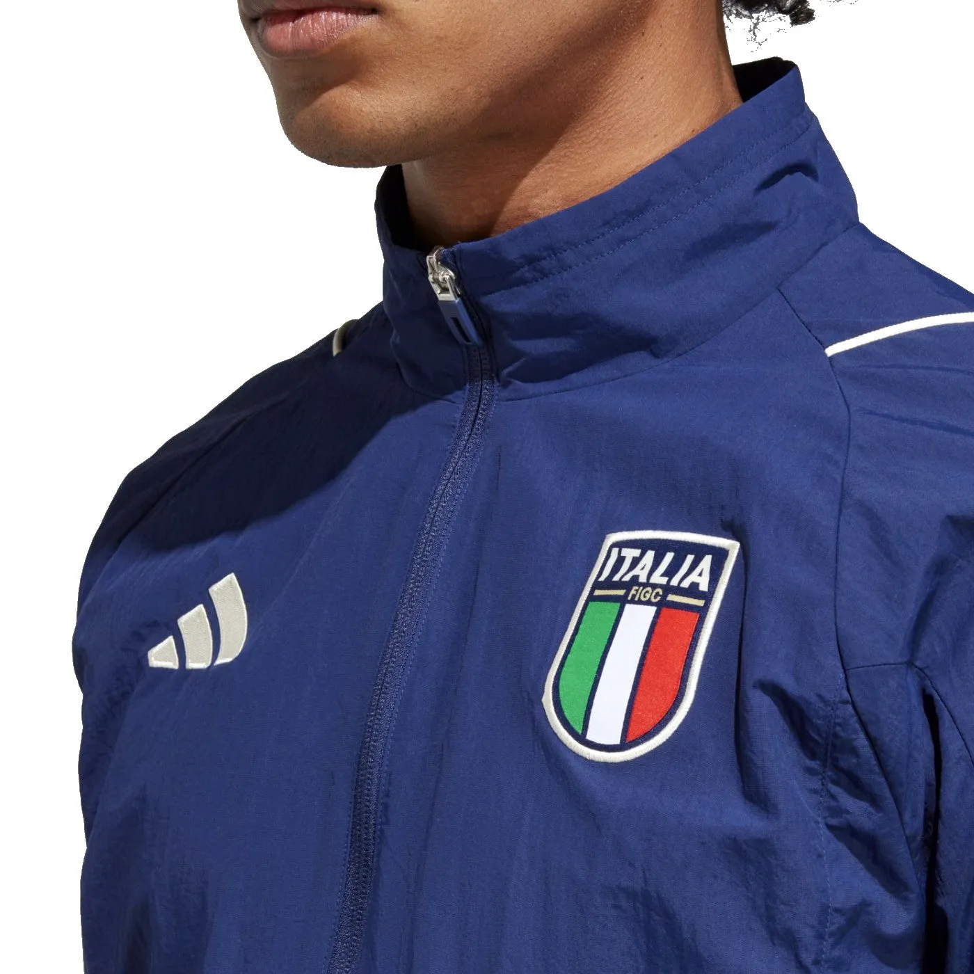 Italy training presentation Soccer tracksuit 2023/24 navy - Adidas