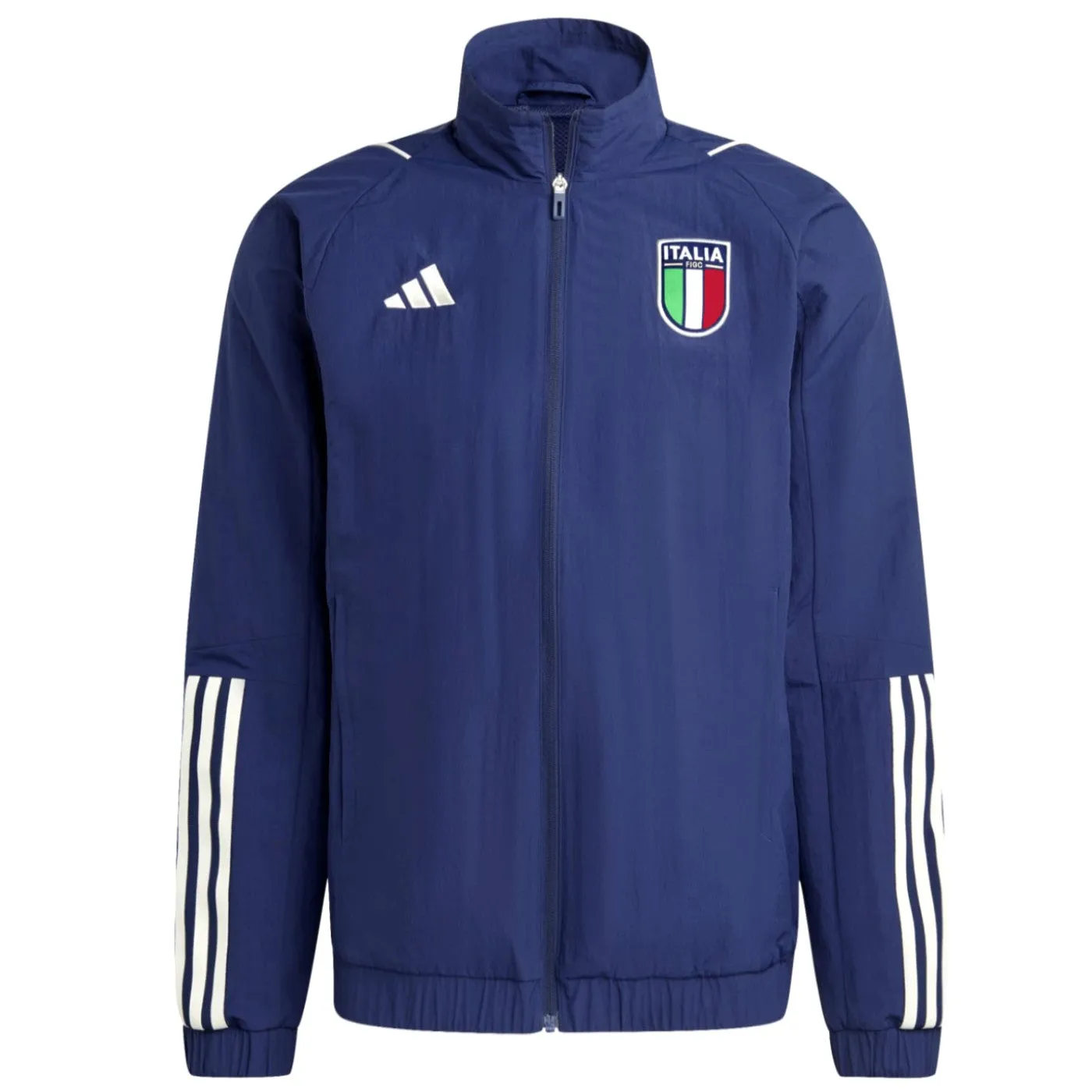 Italy training presentation Soccer tracksuit 2023/24 navy - Adidas