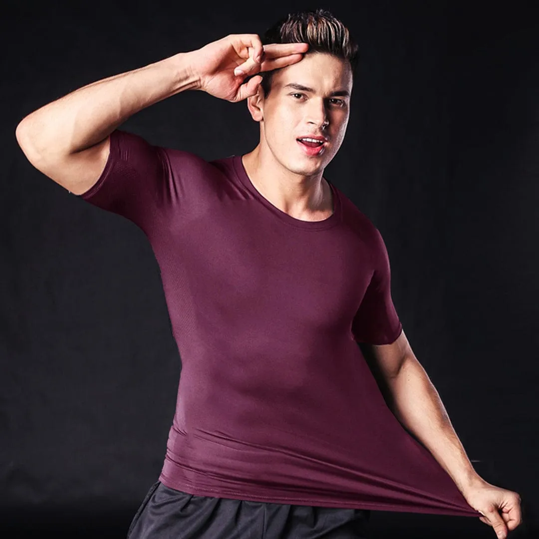 Jupiter 4 way Stretch Compression Cruise Dry Fit Tee