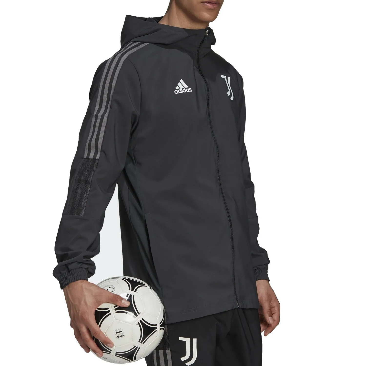 Juventus carbon grey training presentation tracksuit 2021/22 - Adidas