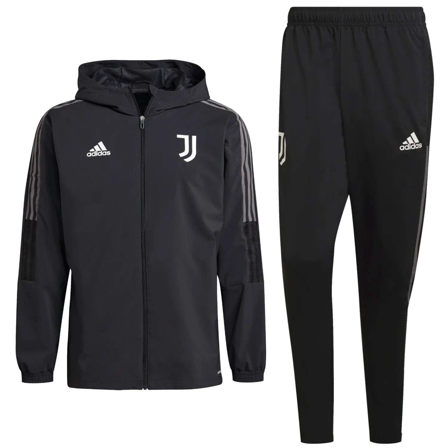 Juventus carbon grey training presentation tracksuit 2021/22 - Adidas