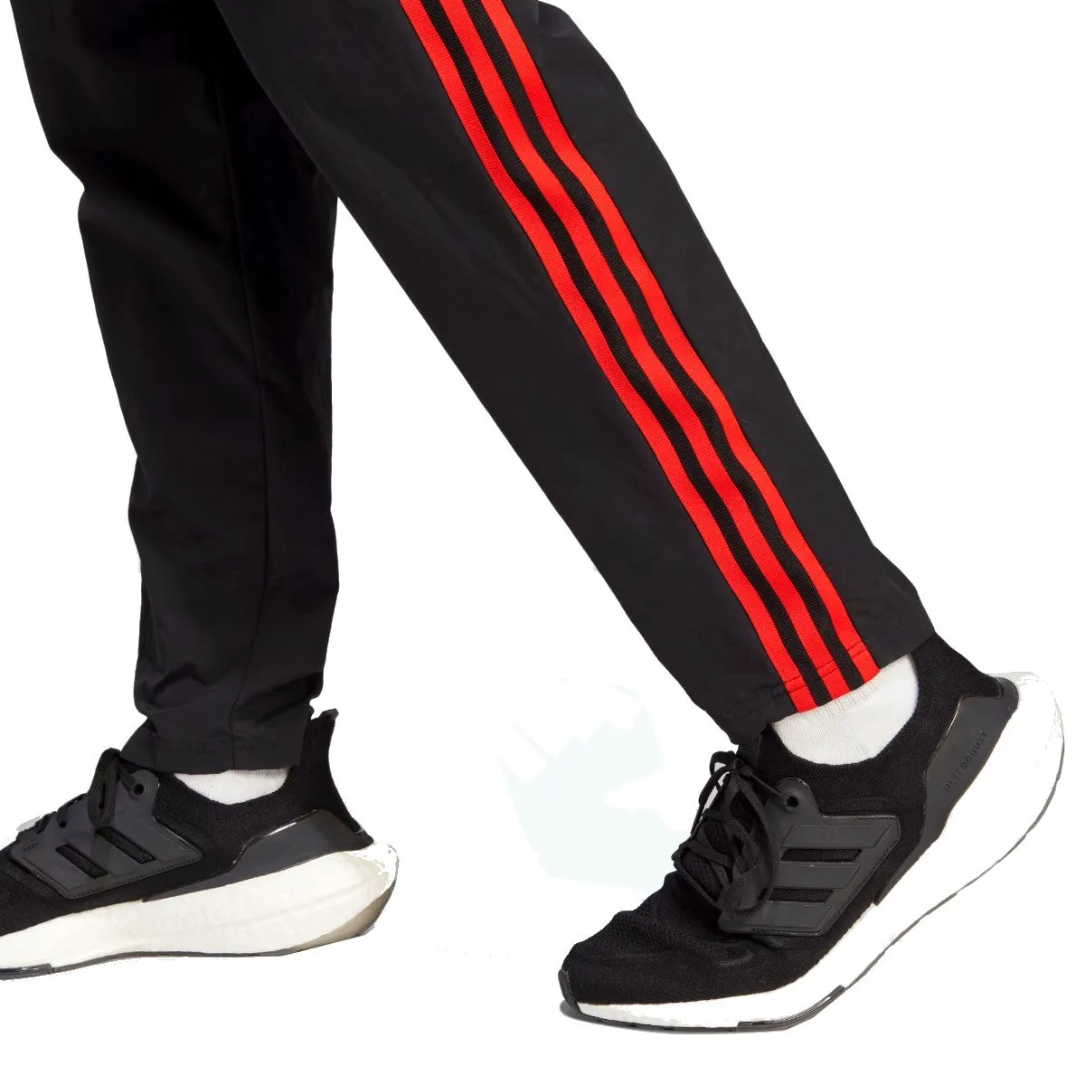 Manchester United black training presentation tracksuit 2023/24 - Adidas