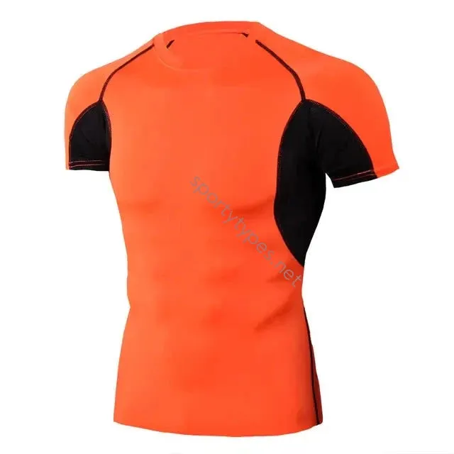 Men's Quick-Dry Running Gym Shirt