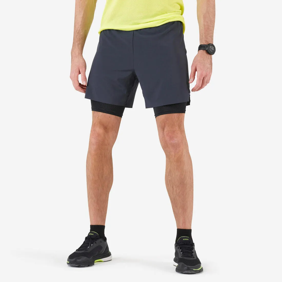 Men's Running 2-in-1 Tight Shorts