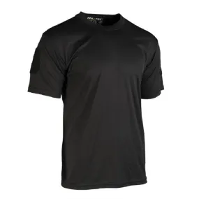 MIL-TEC BLACK TACTICAL T-SHIRT QUICKDRY