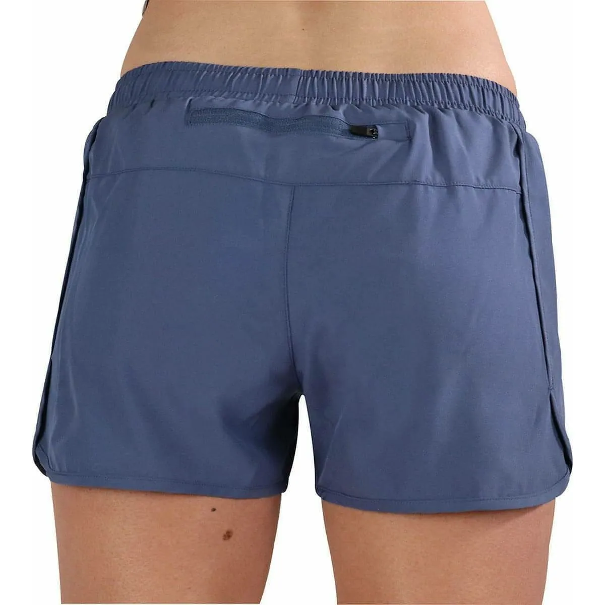 More Mile Core 2 In 1 Womens Running Shorts - Blue