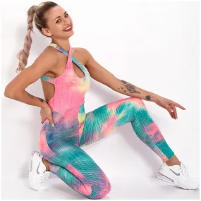 Naked-feel Backless Activewear Set