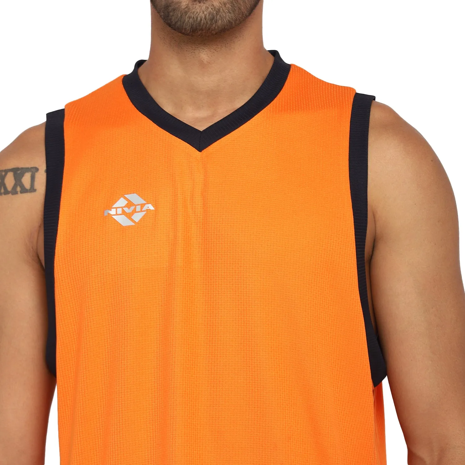Nivia Phantom 2.0 Basketball Jersey Set