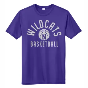 Northwestern Basketball Basic Purple BOGO T-Shirt