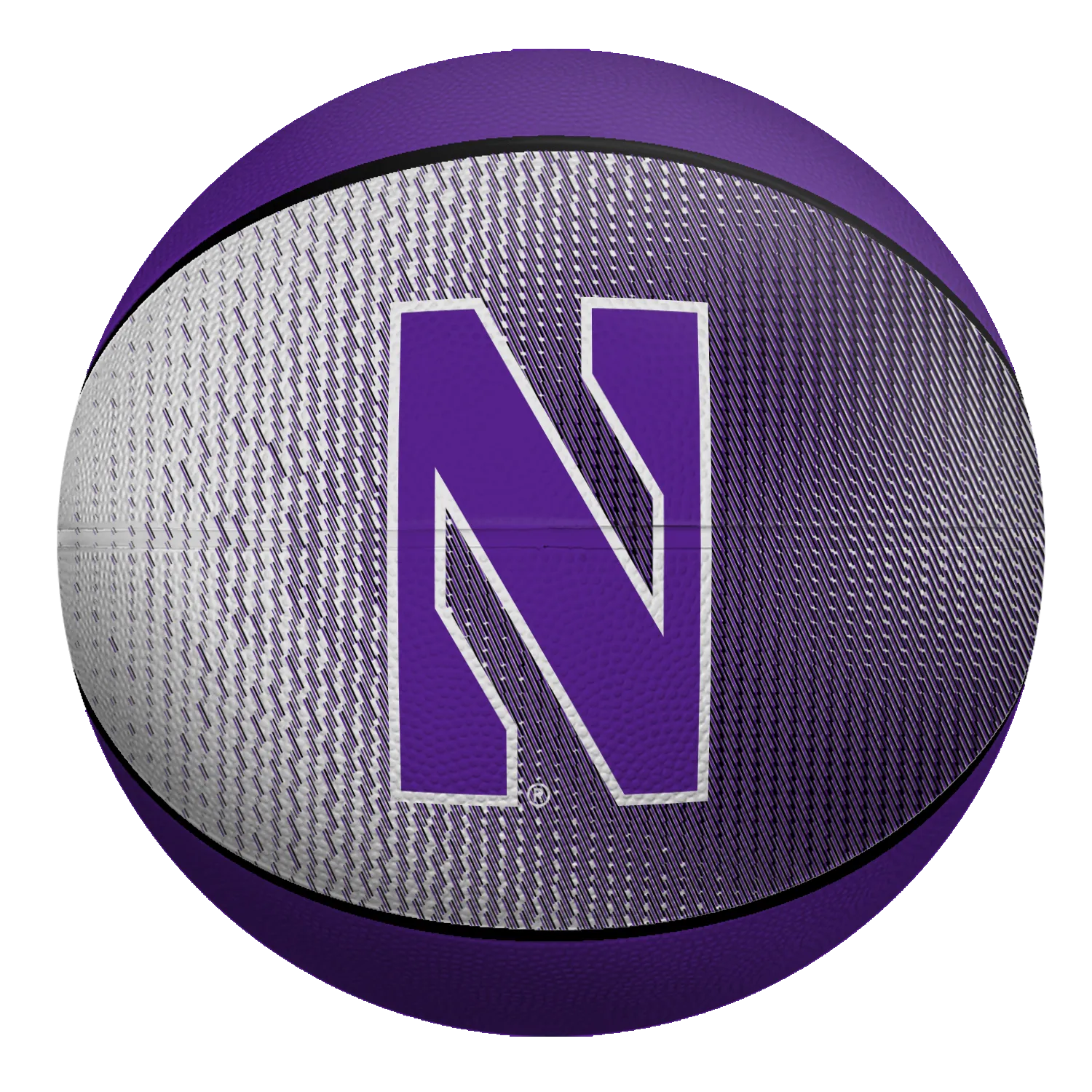 Northwestern Wildcats Mini Rubber Basketball