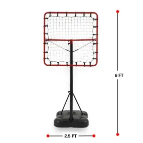 Pass Back Assist Basketball Rebounder & Ball Return