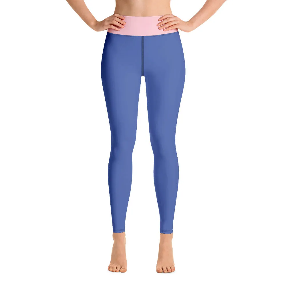 Pink / BlueYoga Leggings
