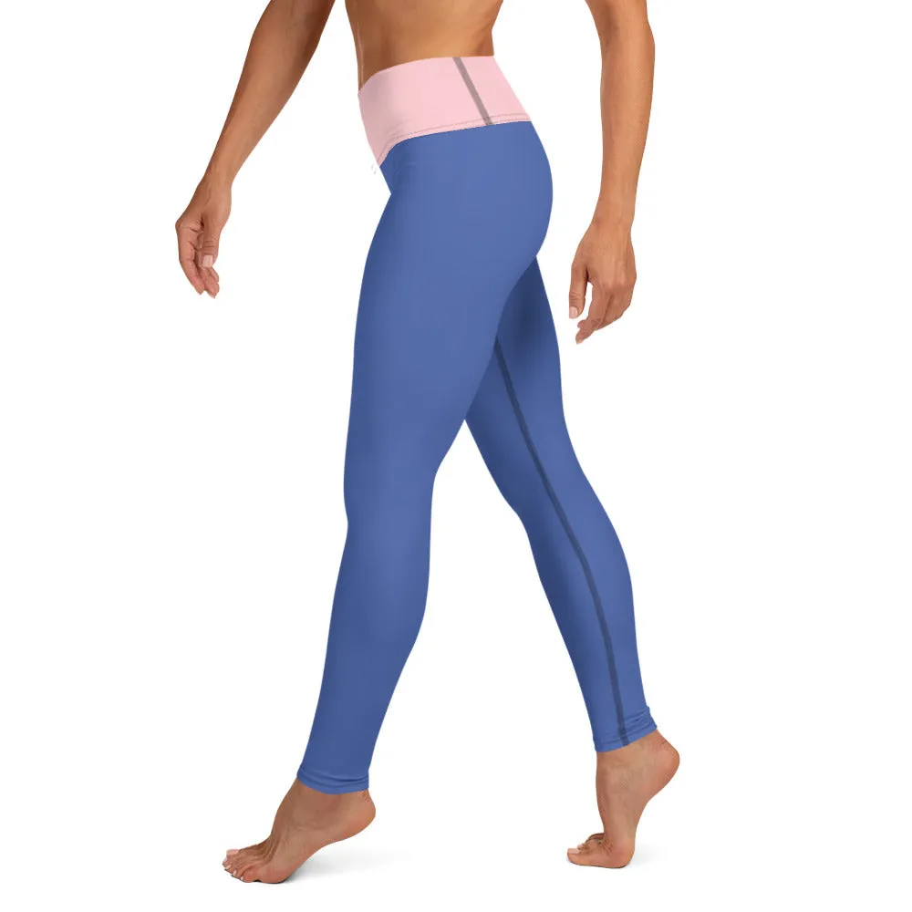 Pink / BlueYoga Leggings
