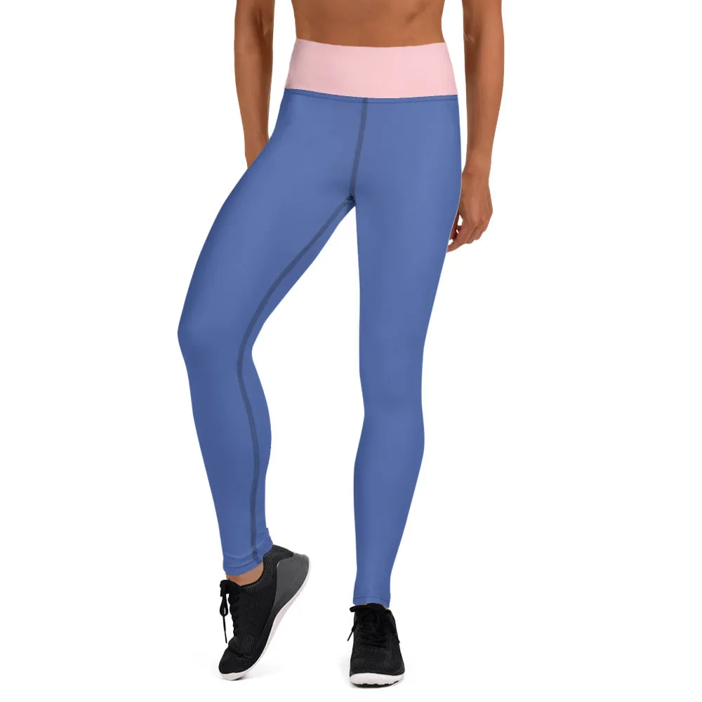 Pink / BlueYoga Leggings