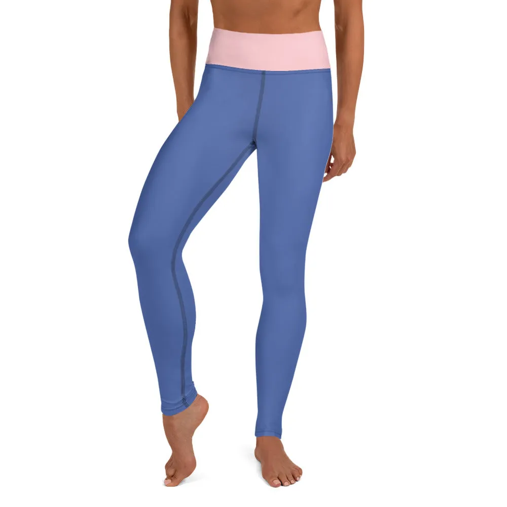 Pink / BlueYoga Leggings