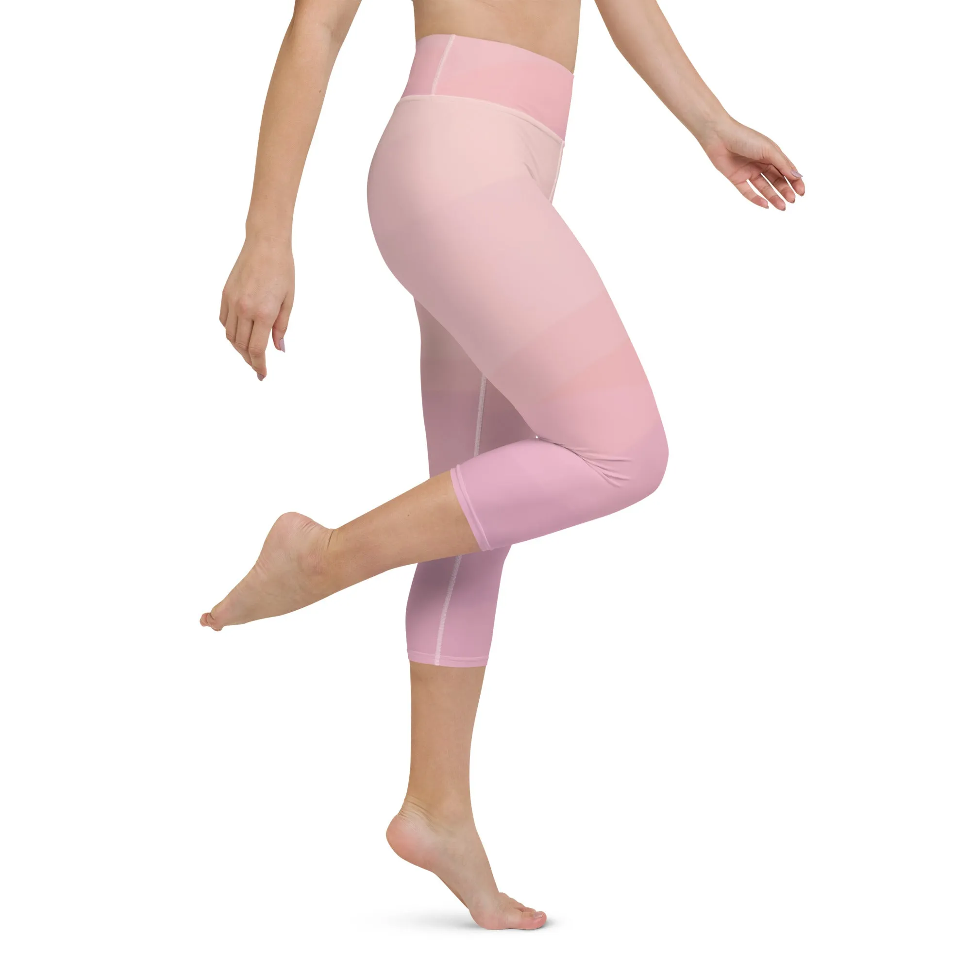 Pink Passion Yoga Capri Leggings | Fitness Capri Leggings, lioness-love
