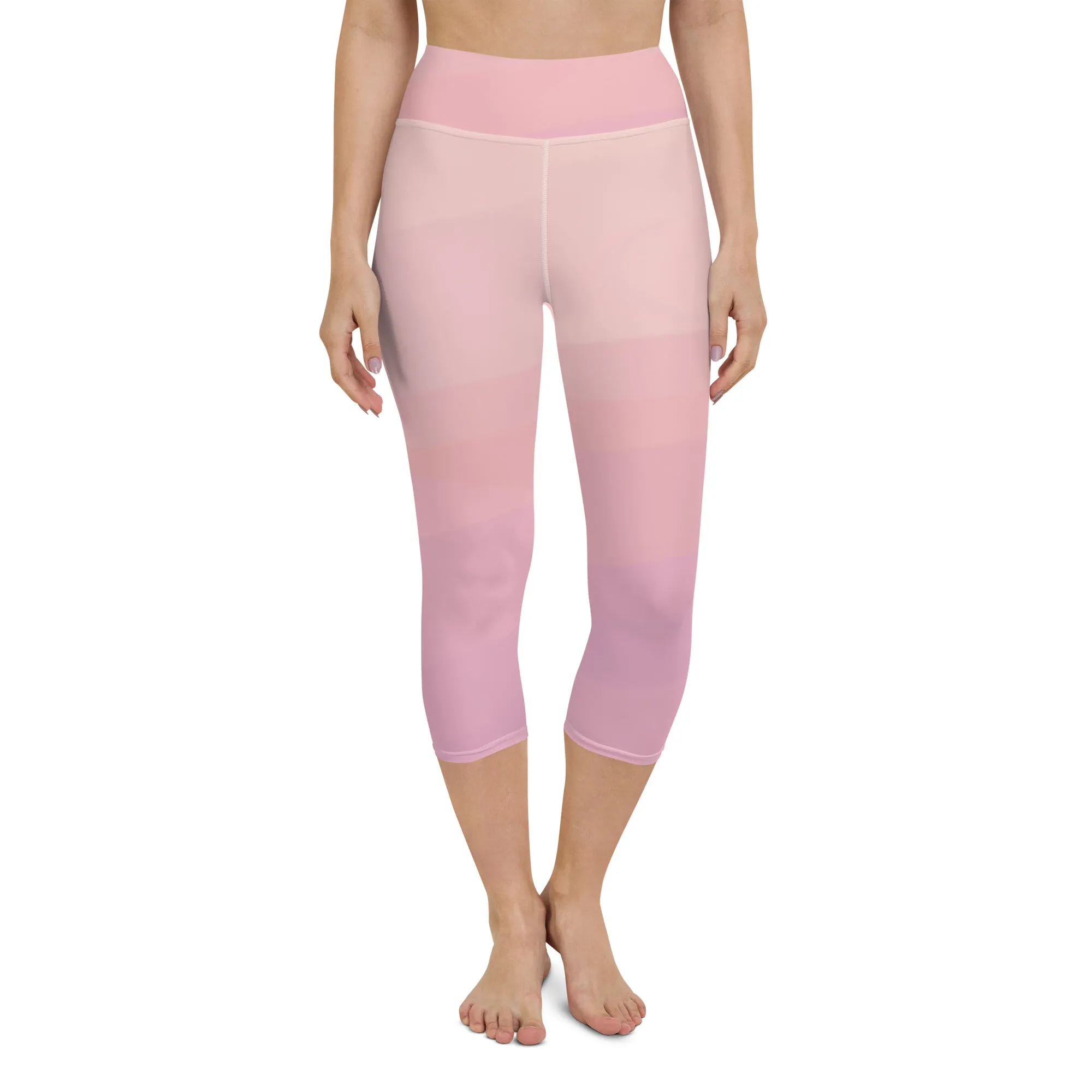 Pink Passion Yoga Capri Leggings | Fitness Capri Leggings, lioness-love