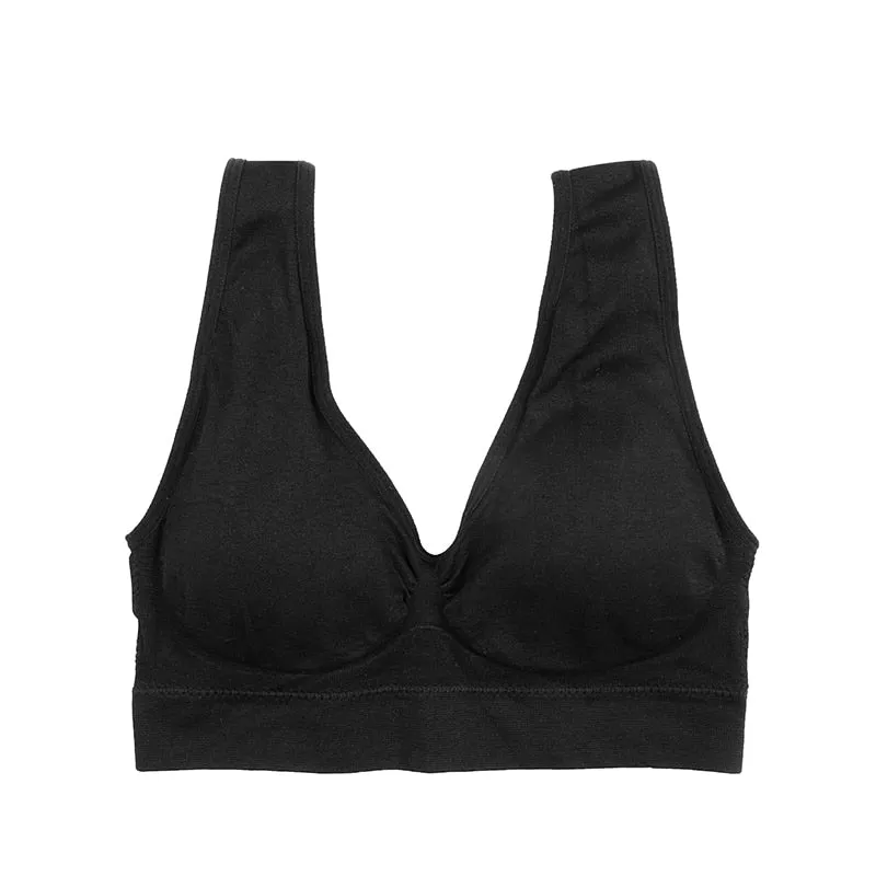 Plus Size Sports Breathable Yoga Bra