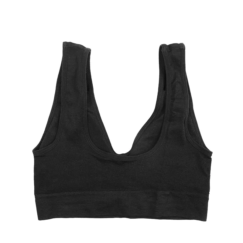 Plus Size Sports Breathable Yoga Bra