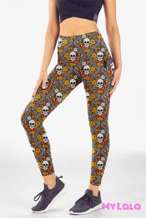 Pocket Leggings OS (Fall Scream)