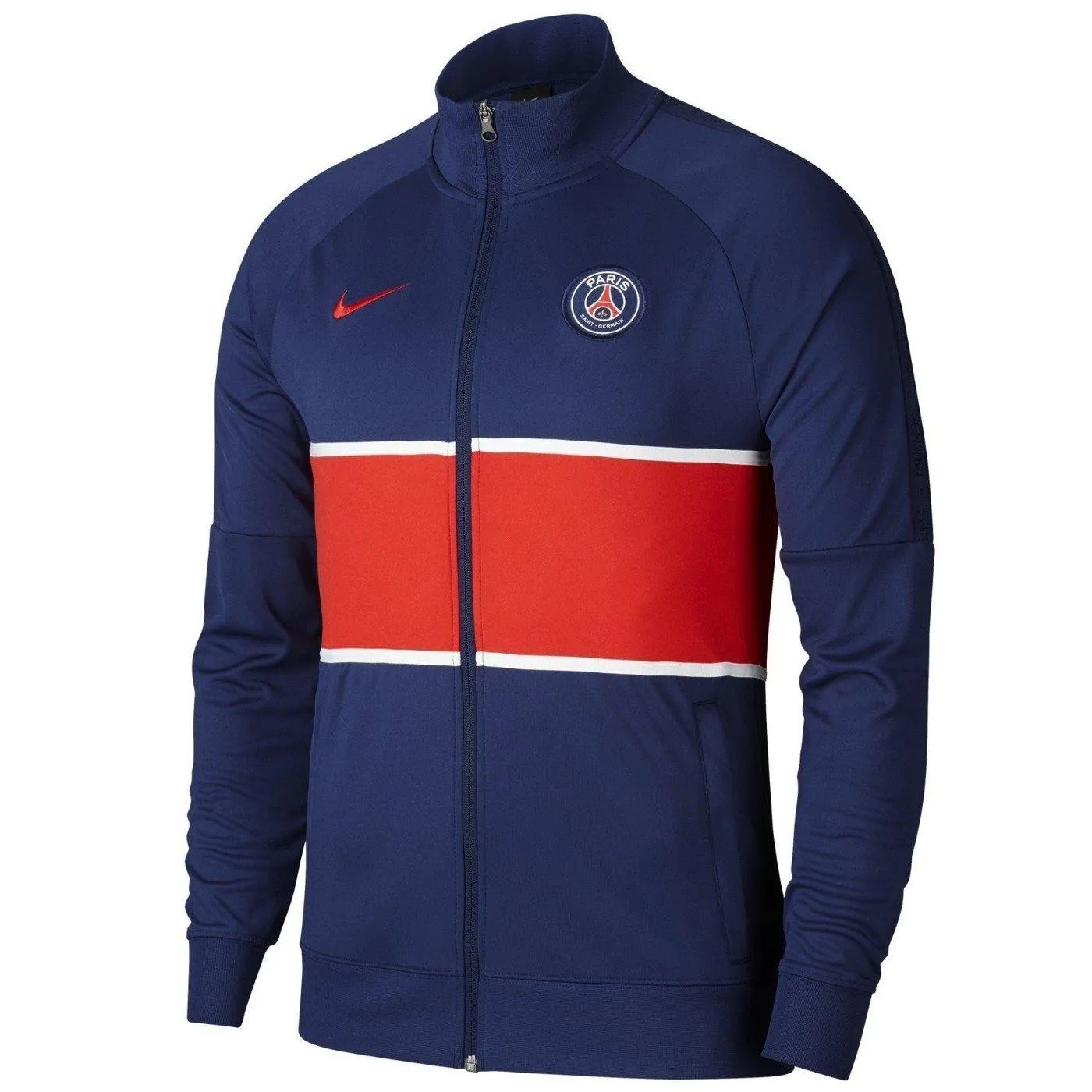 PSG pre-match presentation soccer tracksuit 2020/21 - Nike