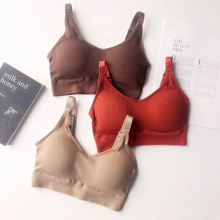 Push Up Sport Top for fitness Bra