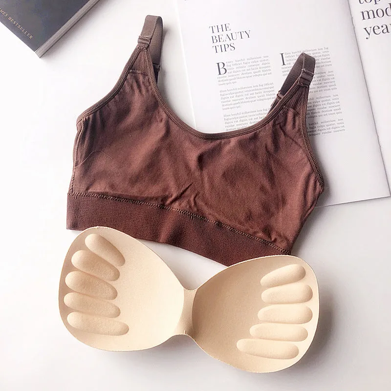 Push Up Sport Top for fitness Bra