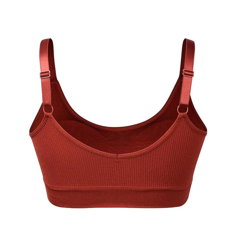 Push Up Sport Top for fitness Bra