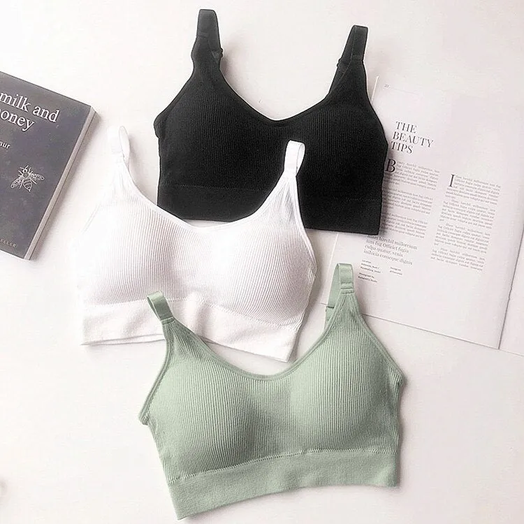 Push Up Sport Top for fitness Bra