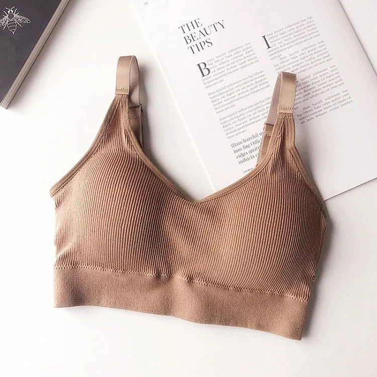 Push Up Sport Top for fitness Bra