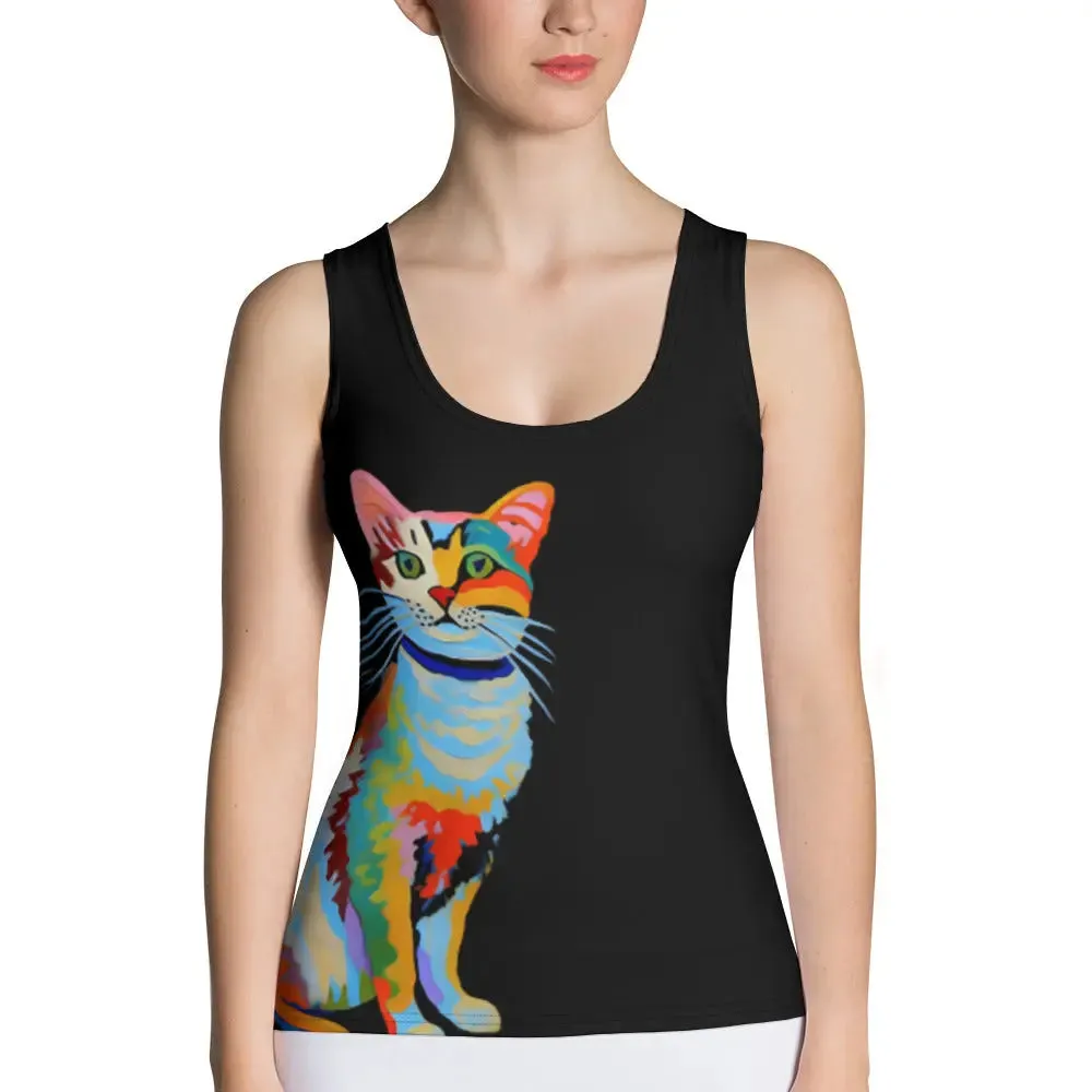 "Cat Lovers" Collection - Sublimation Tank Top