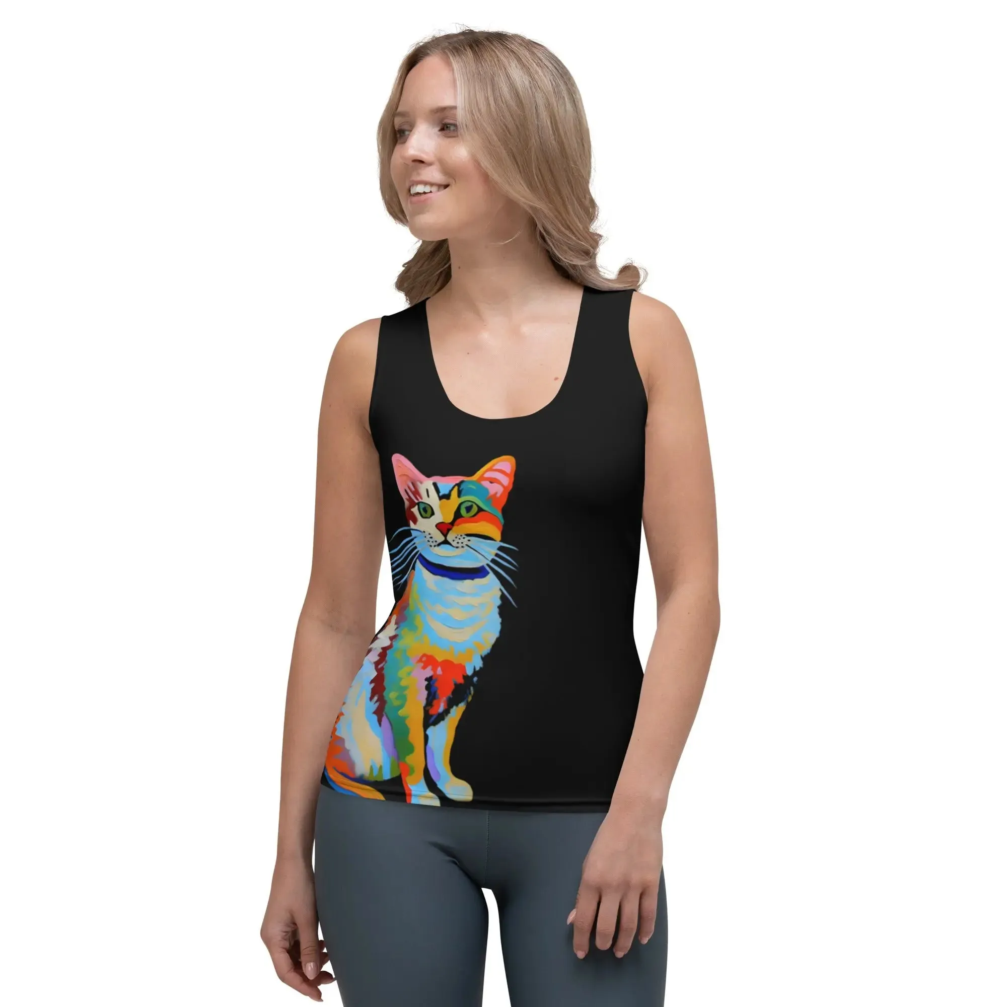 "Cat Lovers" Collection - Sublimation Tank Top