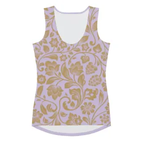 "Floral Lace" Collection - Yoga Tank Top