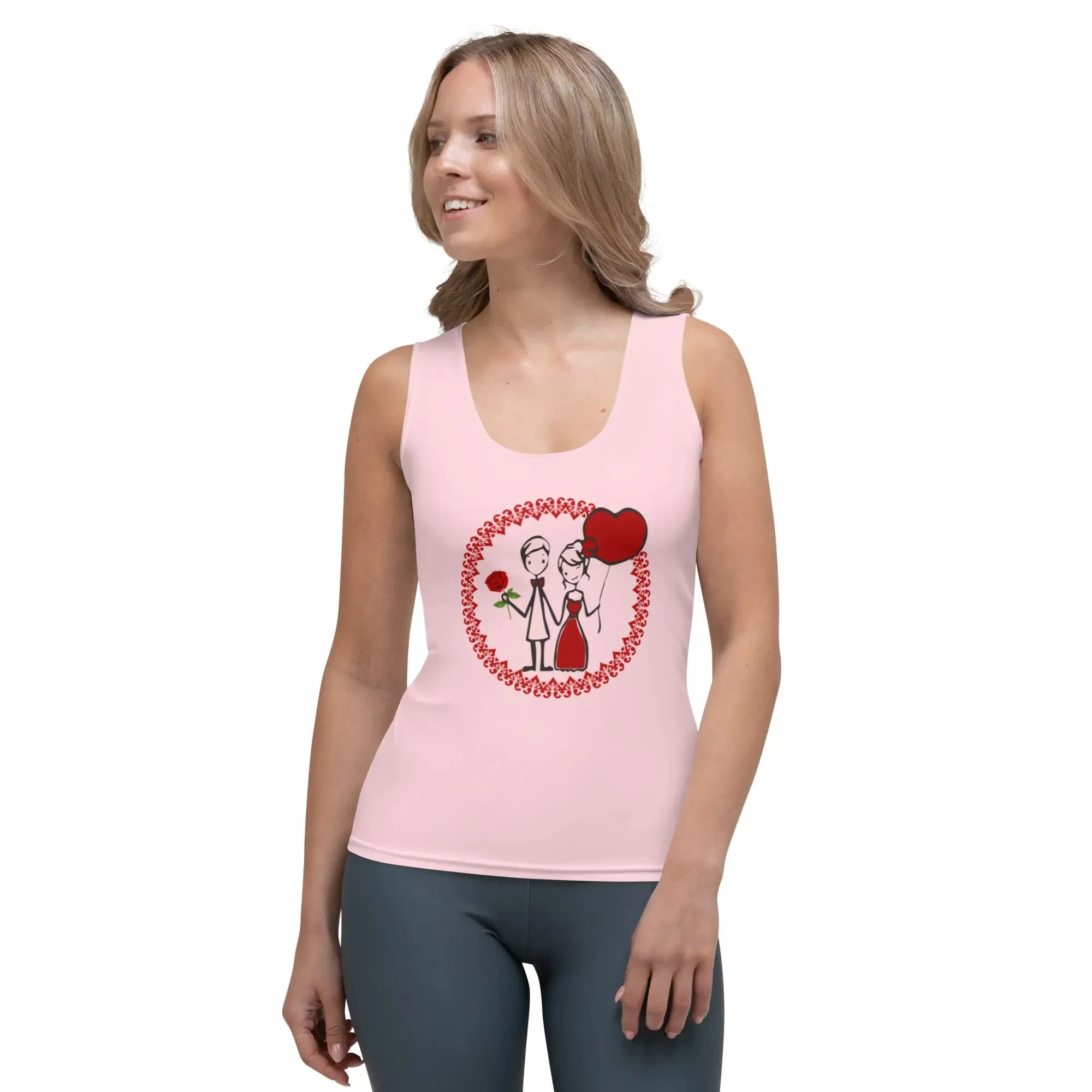 "Love" Collection - Happy Valentine's Tank Top