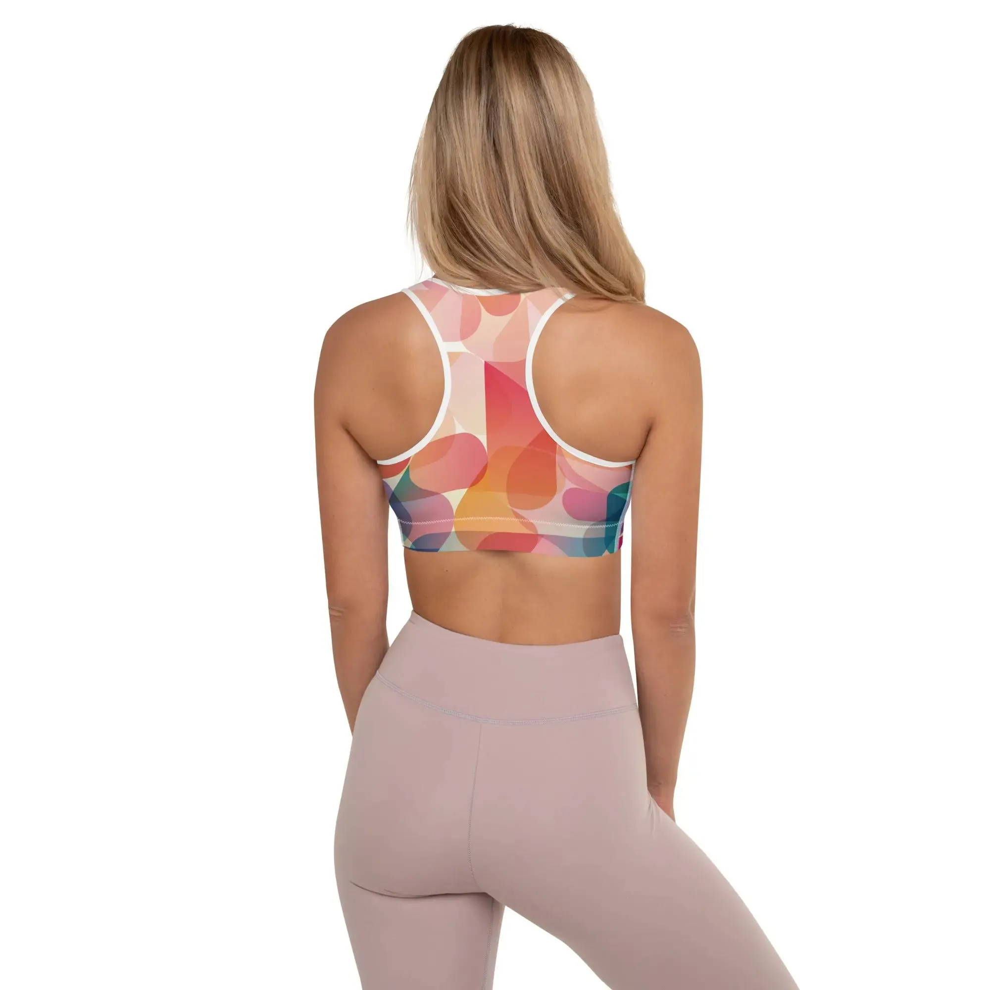 "Mod Dance" - Padded Sports Bra