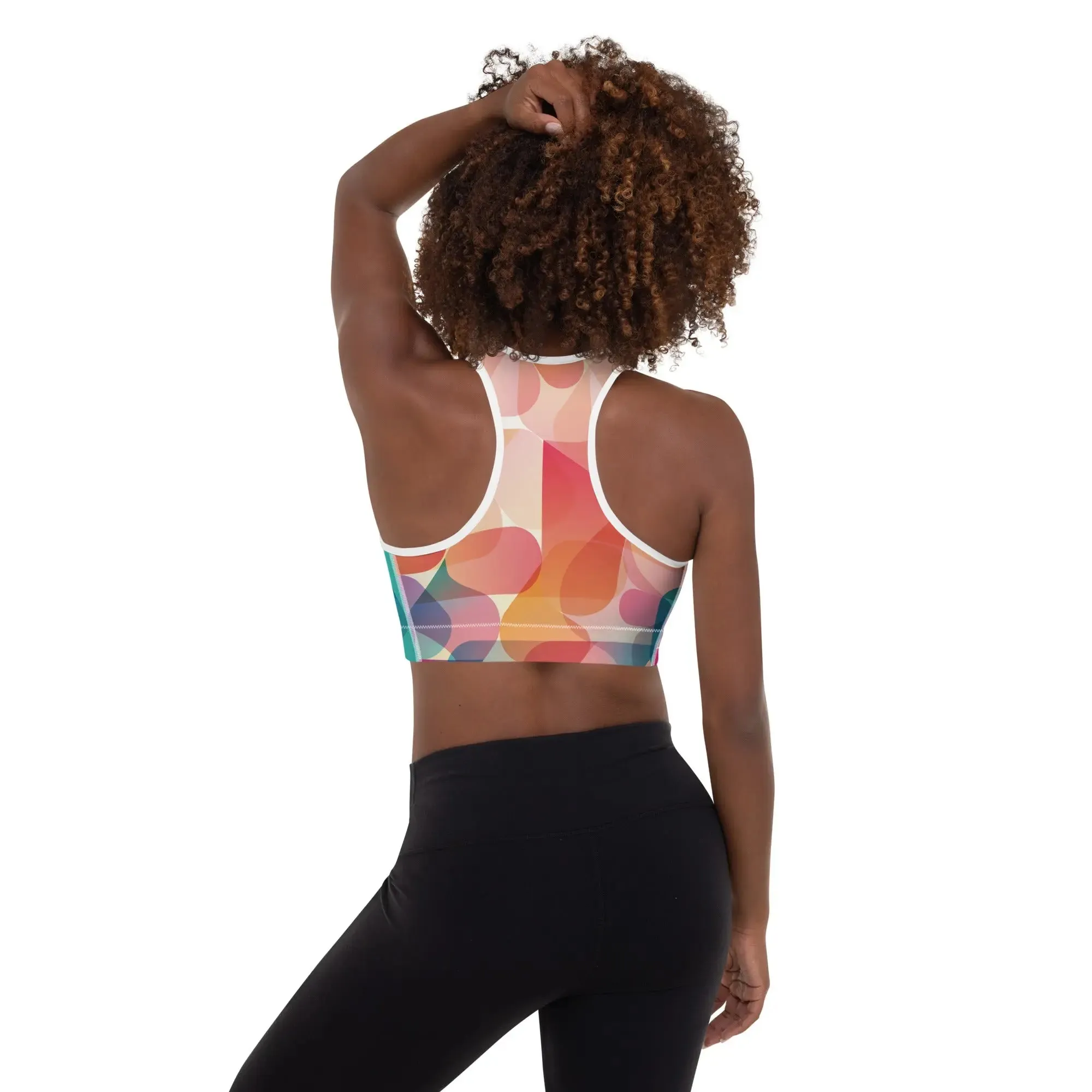 "Mod Dance" - Padded Sports Bra