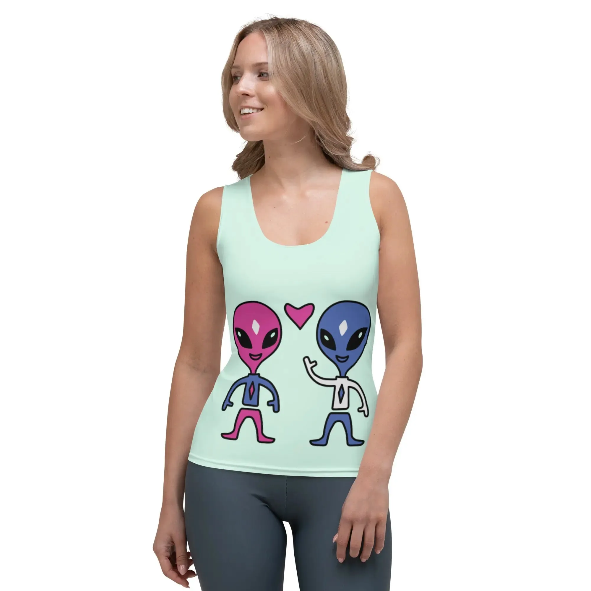 "Space Buds" Collection - Sublimation Cut & Sew Tank Top