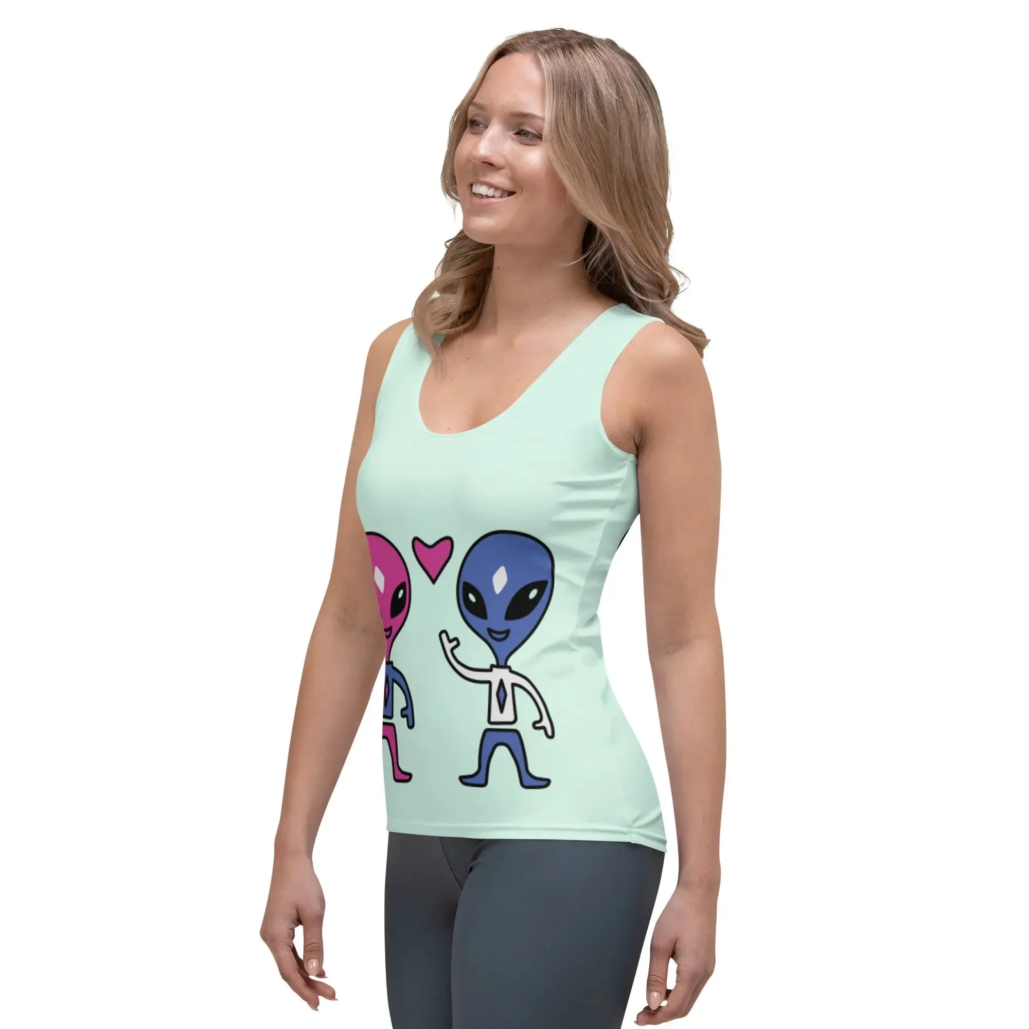 "Space Buds" Collection - Sublimation Cut & Sew Tank Top
