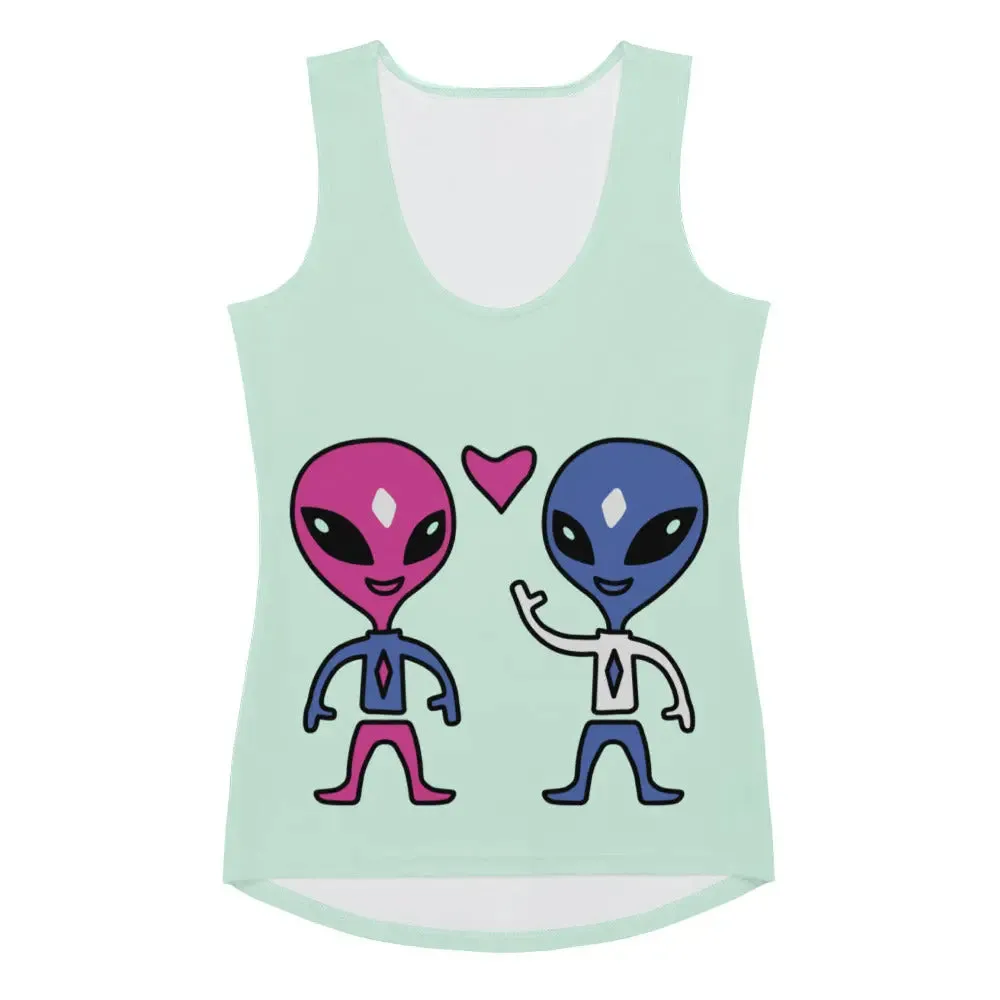 "Space Buds" Collection - Sublimation Cut & Sew Tank Top