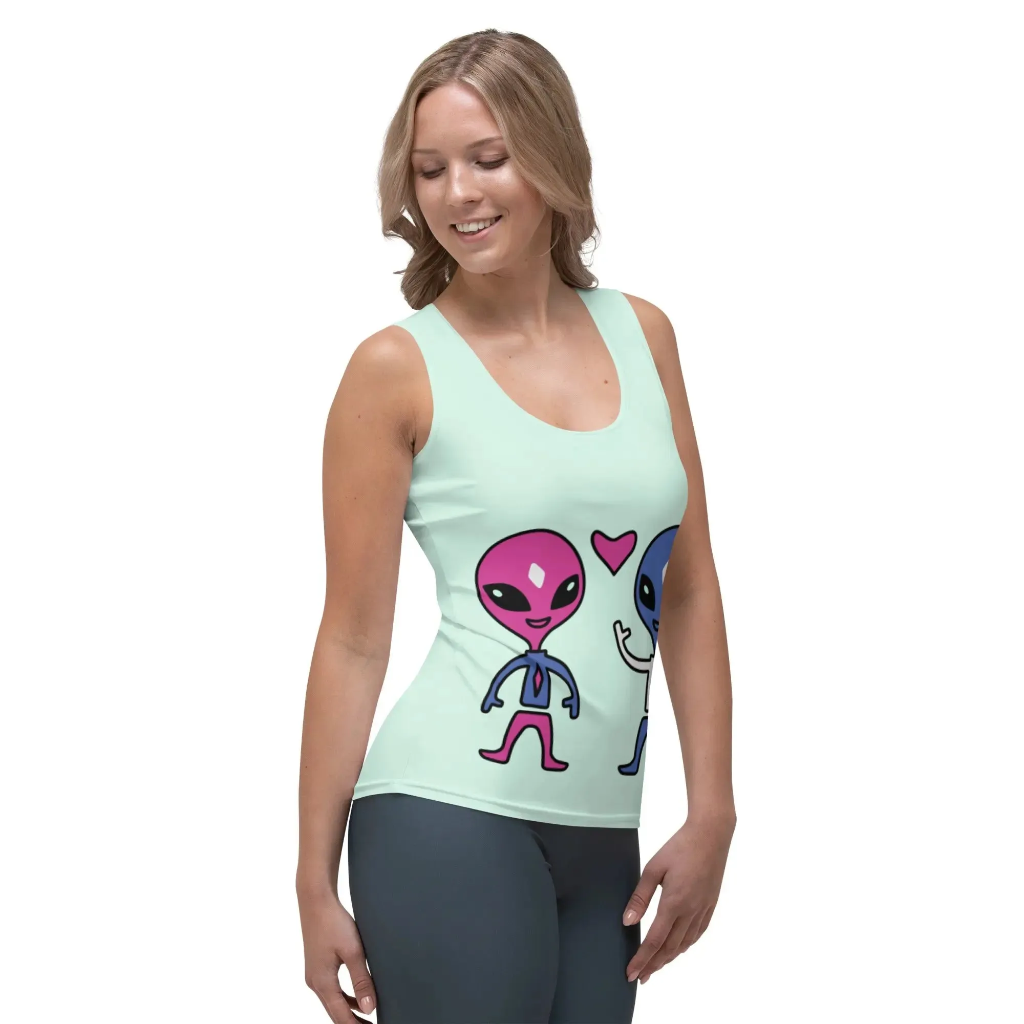 "Space Buds" Collection - Sublimation Cut & Sew Tank Top