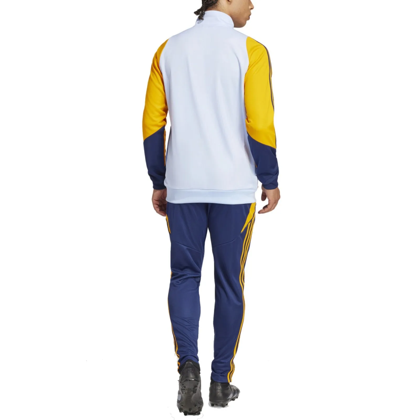 Real Madrid training bench Soccer tracksuit 2024/25 - Adidas